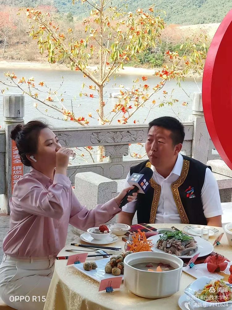昌江职校参加央视新闻推介昌江木棉旅游活动(图3)
