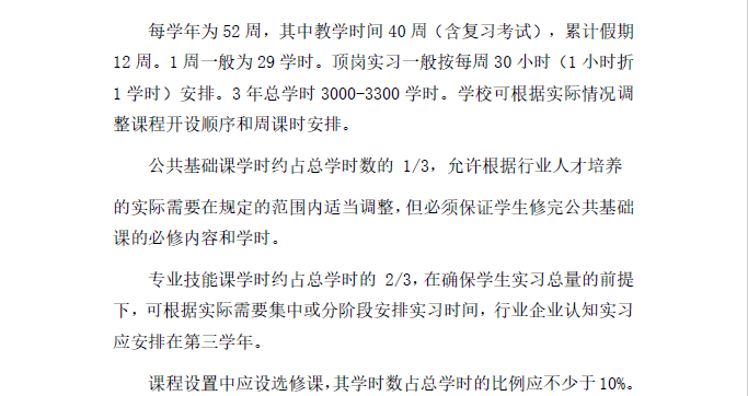 中餐烹饪专业人才培养方案(图13)