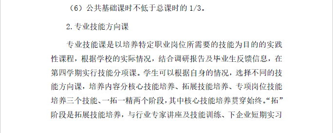 中餐烹饪专业人才培养方案(图20)